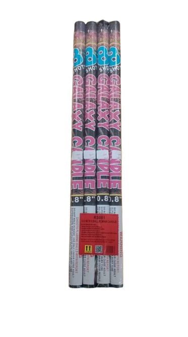0.8 Inch 10 Shots Roman Candles