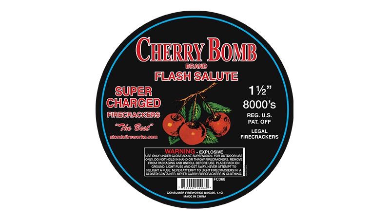 Cherry Bomb 8000-piece roll