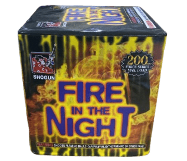 A Picture of Fire in the Night