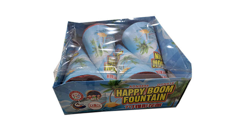 Cosmic 7″ Conic Fountain 4PCS