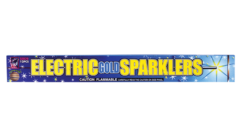 Electric Gold Sparklers 20-inch