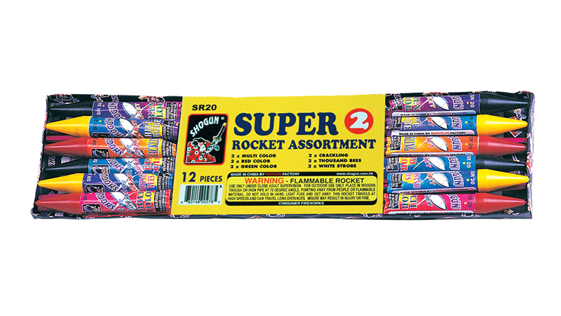 Super 2 Rocket Assortment