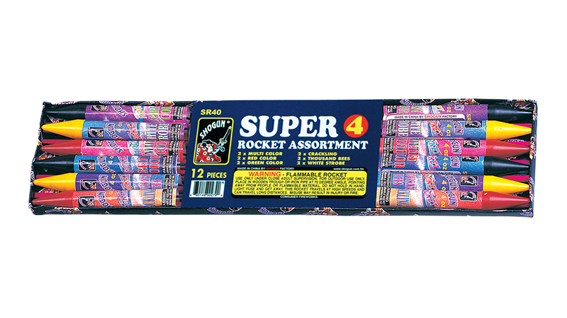 Super 4 Rocket Assortment