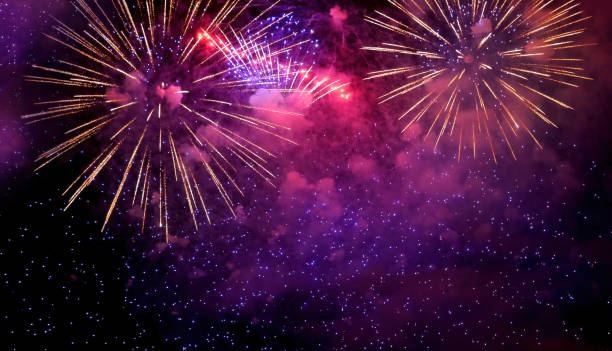 Fireworks in celebrations